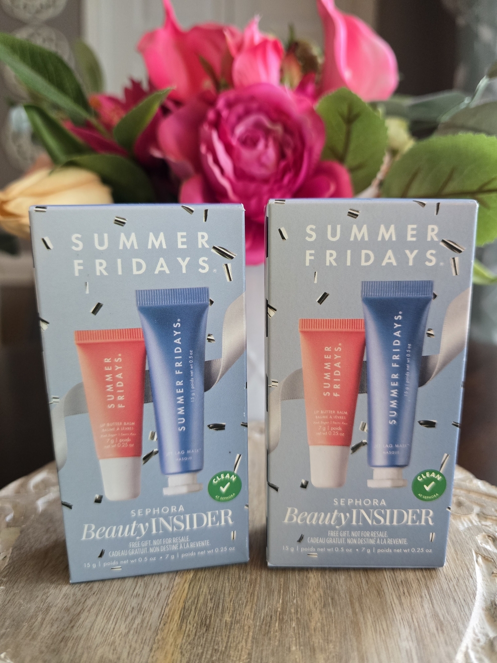 Summer Fridays Lip + Skin Trio - Price Is For Qty Of 2